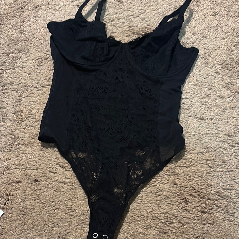 Black Lace Bodysuit